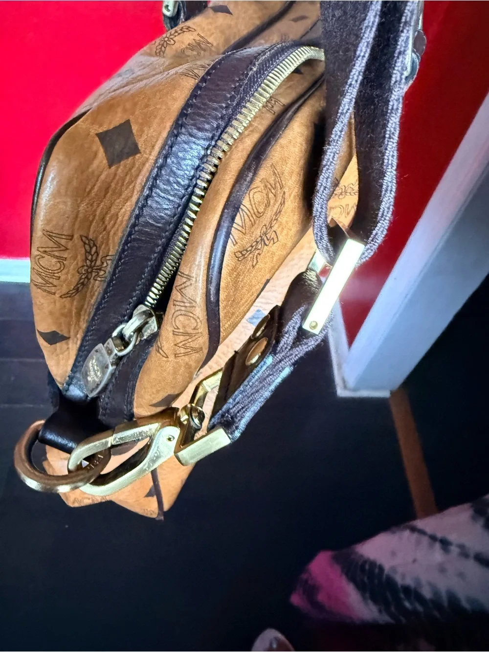 MCM laptop briefcase